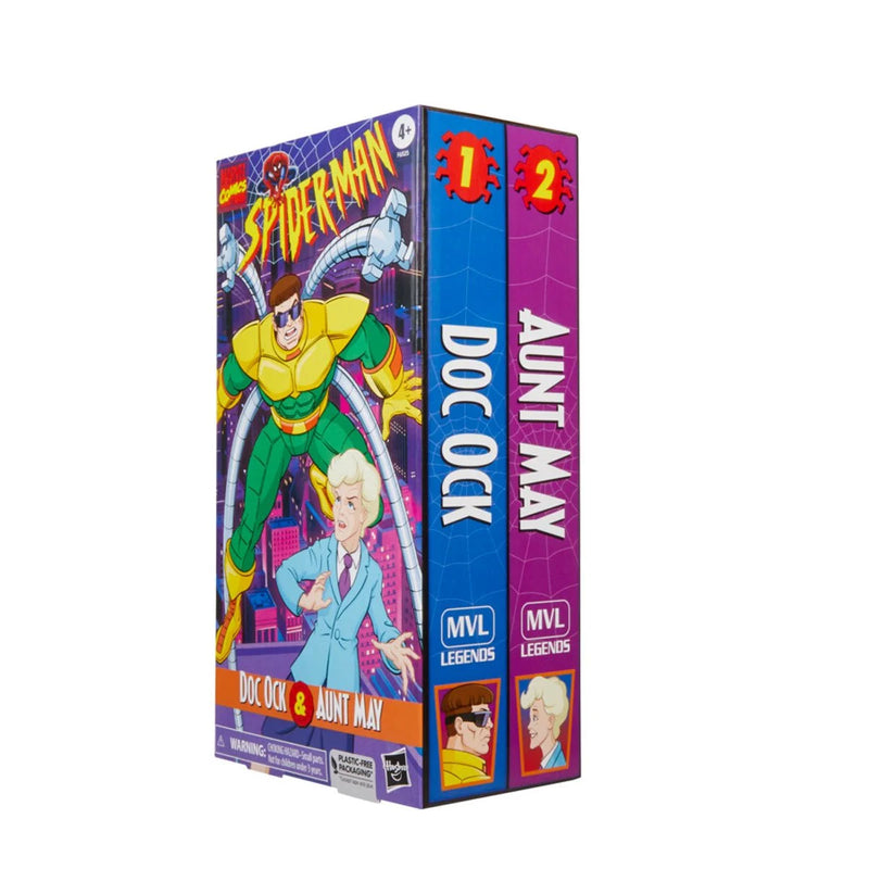 Load image into Gallery viewer, Marvel Legends - Spider-Man The Animated Series - Doctor Octopus and Aunt May
