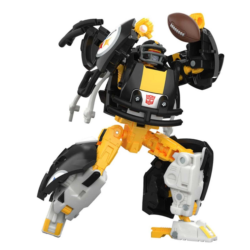 Load image into Gallery viewer, Transformers Collaborative - NFL x Transformers Pittsburgh Steelers Steelsmash
