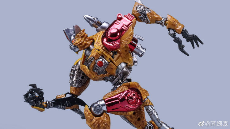 Load image into Gallery viewer, TransArt Toys - BWM-09 Metal Yellow Leopard
