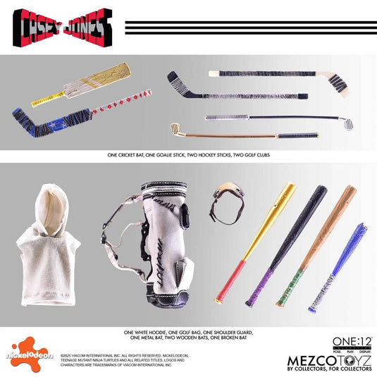 Mezco Toyz - One 12 Teenage Mutant Ninja Turtles - Casey Jones