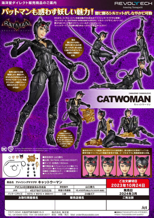 Kaiyodo - Amazing Yamaguchi - Revoltech NR022 - Cat Woman