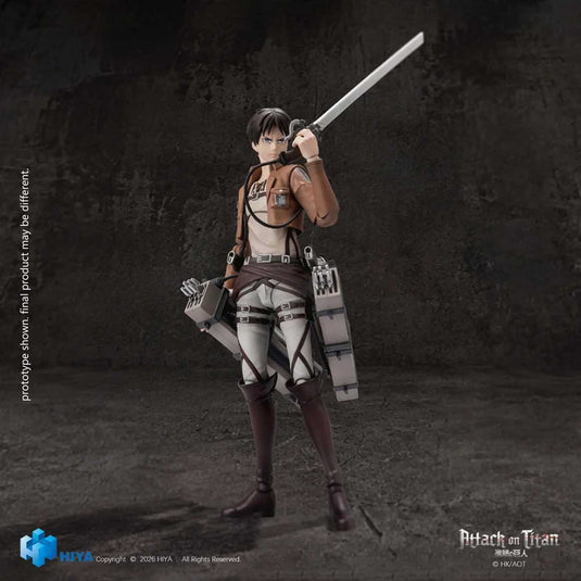Hiya Toys - Exquisite Basic Series: Attack on Titan - Eren Yeager