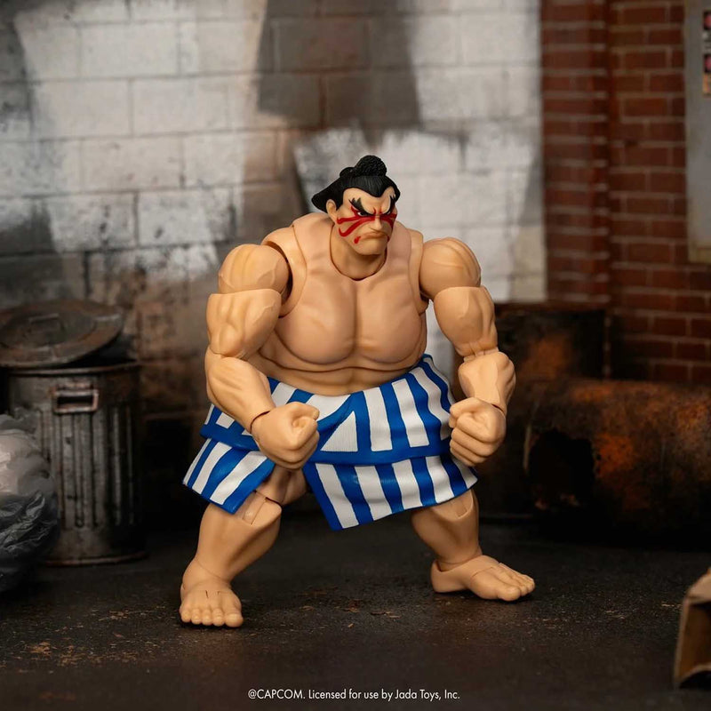Load image into Gallery viewer, Jada Toys - Ultra Street Fighter II The Final Challengers - E. Honda 1/12 Scale
