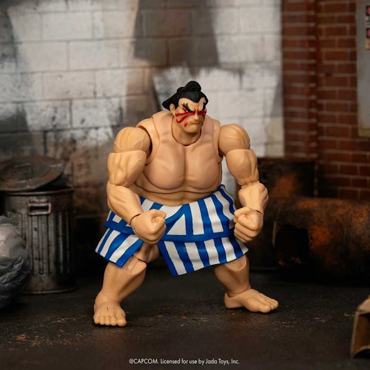 Jada Toys - Ultra Street Fighter II The Final Challengers - E. Honda 1/12 Scale