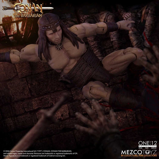 Mezco Toyz - One 12 Conan The Barbarian (1982) - Conan (Pit Fighter Edition)