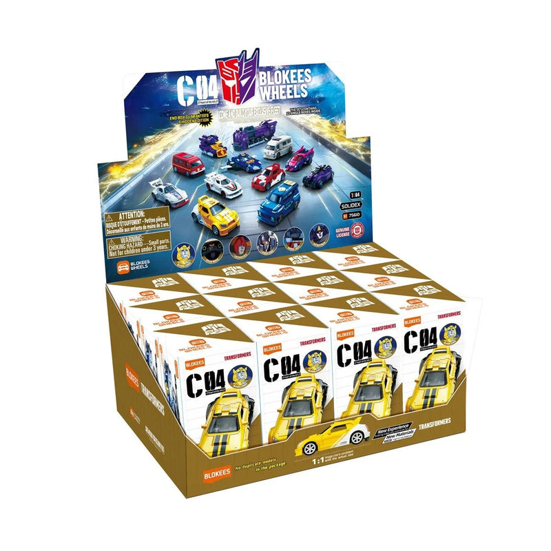 Load image into Gallery viewer, Blokees - Transformers Wheels Version 04 Heart of the Ark Box of 12 Random Figures
