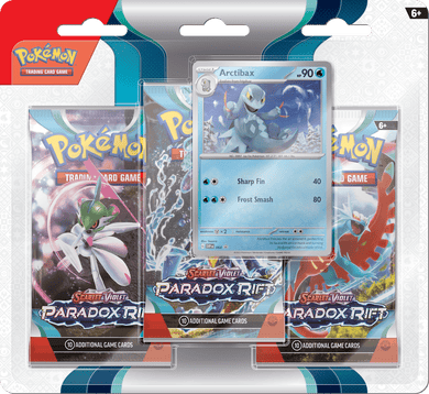 Pokemon TCG - Scarlet & Violet: Paradox Rift - 3PK Blister (Arctibax)