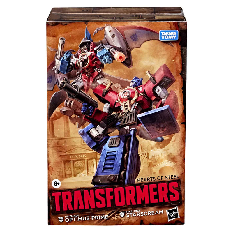 Load image into Gallery viewer, Transformers Timelines - Optimus Prime and Starscream (Comic Edition)
