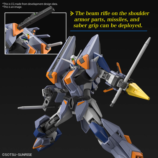 High Grade Gundam SEED Freedom 1/144 - Duel Blitz Gundam