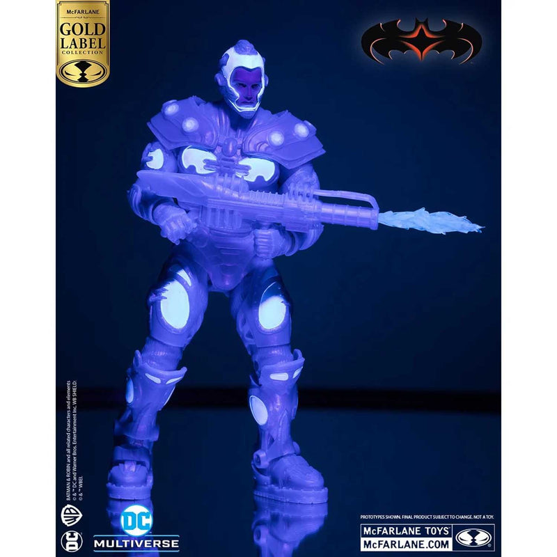 Load image into Gallery viewer, Mcfarlane Toys - DC Multiverse Mr.Freeze (Batman and Robin) Black Light Edition (Gold Label)
