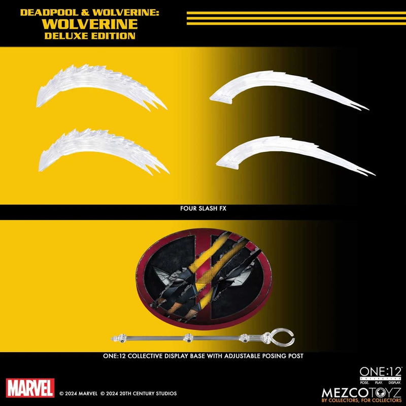 Load image into Gallery viewer, Mezco Toyz - One 12 Deadpool and Wolverine - Wolverine Deluxe
