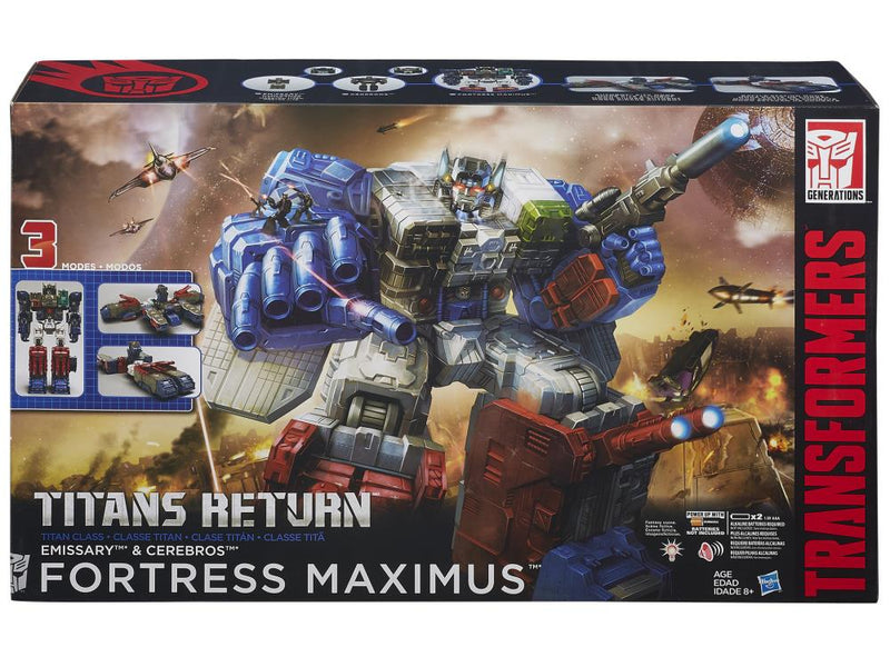 Load image into Gallery viewer, Transformers Generations - Titans Return - Titan Class Fortress Maximus
