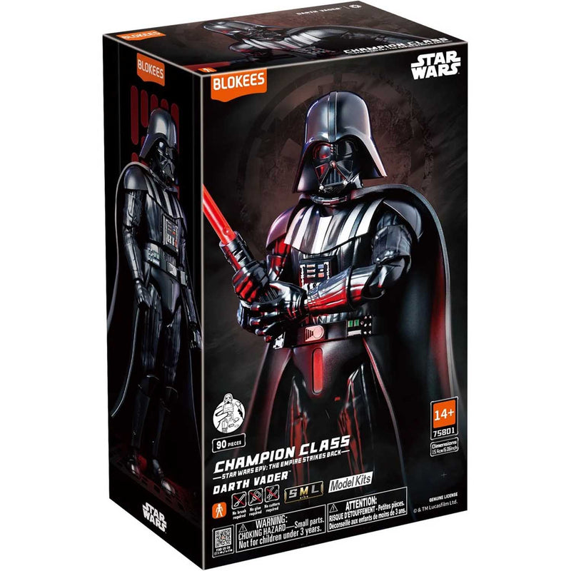 Load image into Gallery viewer, Blokees - Champion Class 01 - Star Wars: Empire Strikes Back Darth Vader Model Kit
