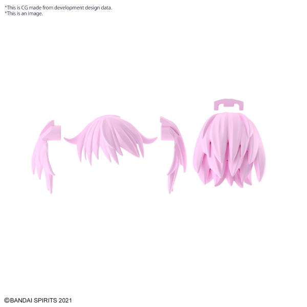 Load image into Gallery viewer, 30 Minutes Sisters - Option Hairstyle Parts Vol. 9: Short Hair 3 (Pink 2)
