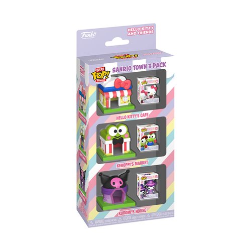 Load image into Gallery viewer, Bitty Pop! Sanrio Hello Kitty and Friends - Sanrio Town 3-Pack
