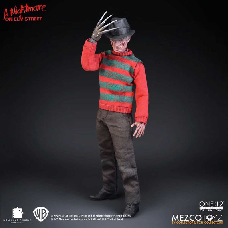 Load image into Gallery viewer, Mezco Toyz - One 12 A Nightmare on Elm Street - Freddy Krueger
