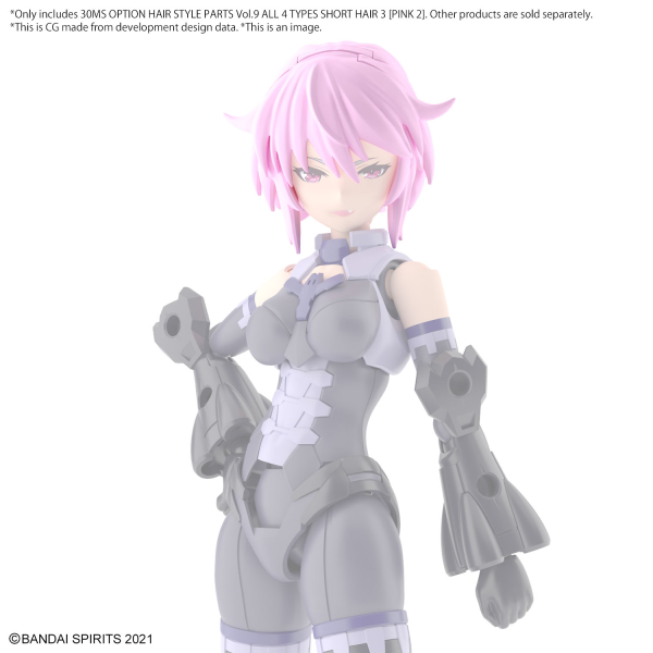Load image into Gallery viewer, 30 Minutes Sisters - Option Hairstyle Parts Vol. 9: Short Hair 3 (Pink 2)
