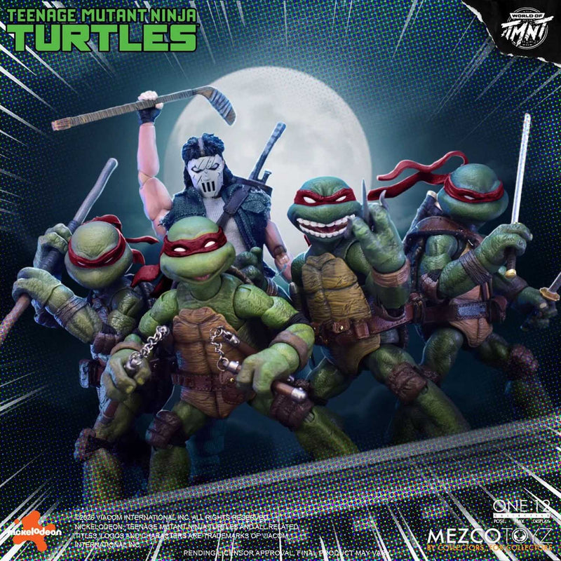 Load image into Gallery viewer, Mezco Toyz - One 12 Teenage Mutant Ninja Turtles (Comics) Deluxe Box Set
