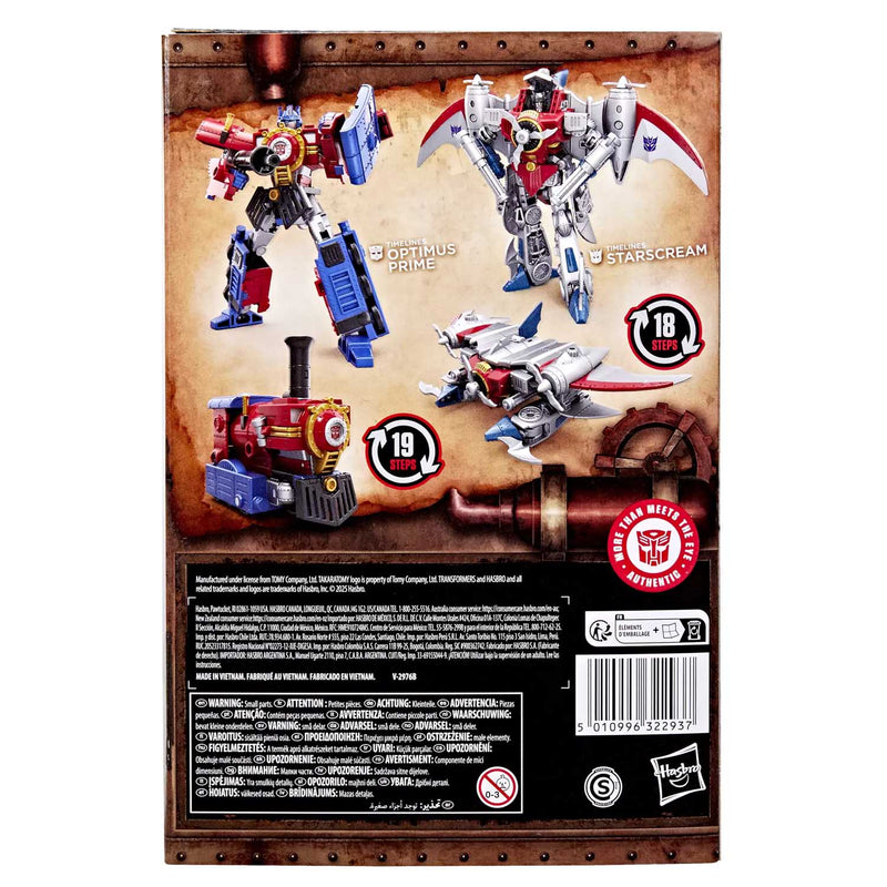Load image into Gallery viewer, Transformers Timelines - Optimus Prime and Starscream (Comic Edition)
