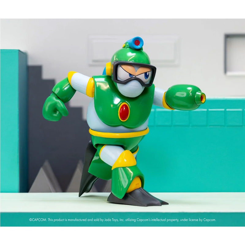 Load image into Gallery viewer, Jada Toys - Mega Man - Bubble Man Deluxe 1/12 Scale
