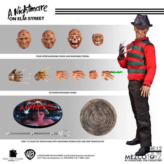 Mezco Toyz - One 12 A Nightmare on Elm Street - Freddy Krueger
