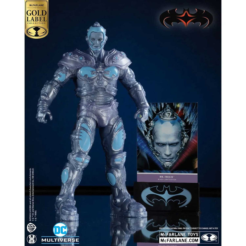 Load image into Gallery viewer, Mcfarlane Toys - DC Multiverse Mr.Freeze (Batman and Robin) Black Light Edition (Gold Label)
