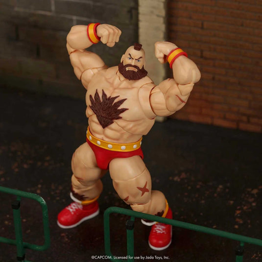 Jada Toys - Ultra Street Fighter II The Final Challengers - Zangief 1/12 Scale
