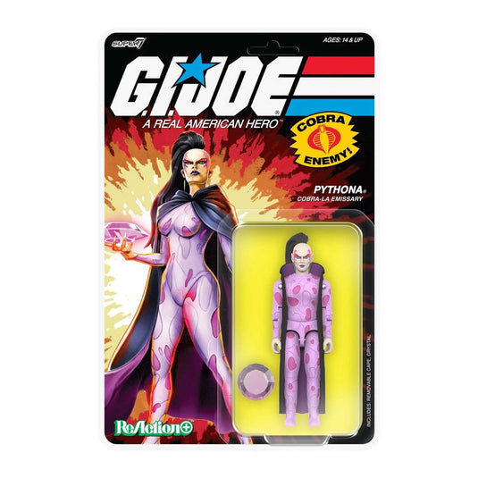 Super 7 - Reaction+ (O-Ring Figure) G.I. Joe - Pythona (Movie Ver.)