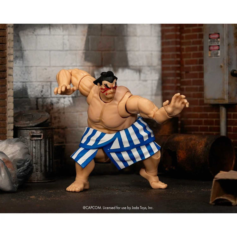 Load image into Gallery viewer, Jada Toys - Ultra Street Fighter II The Final Challengers - E. Honda 1/12 Scale
