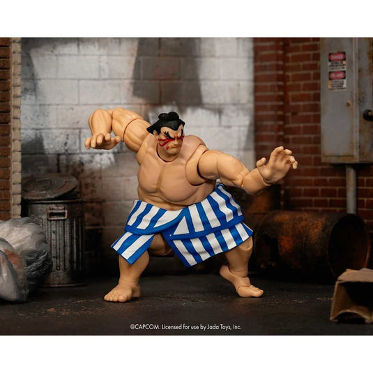Jada Toys - Ultra Street Fighter II The Final Challengers - E. Honda 1/12 Scale