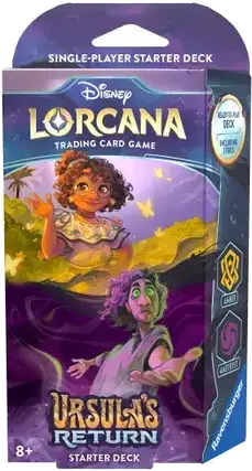 Disney Lorcana TCG - Ursula's Return Starter Deck - Amber and Amethyst