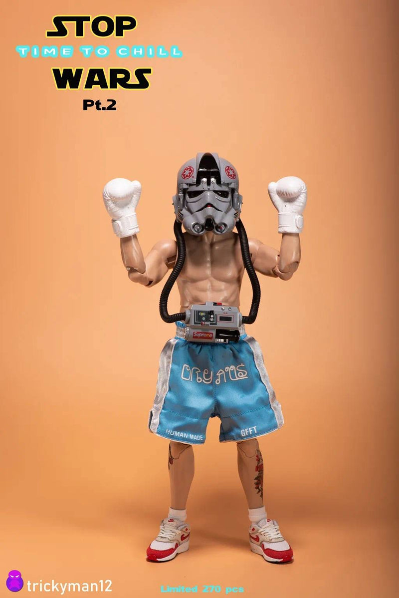 Load image into Gallery viewer, Trickyman12 - Stop Wars Pt2 Figure
