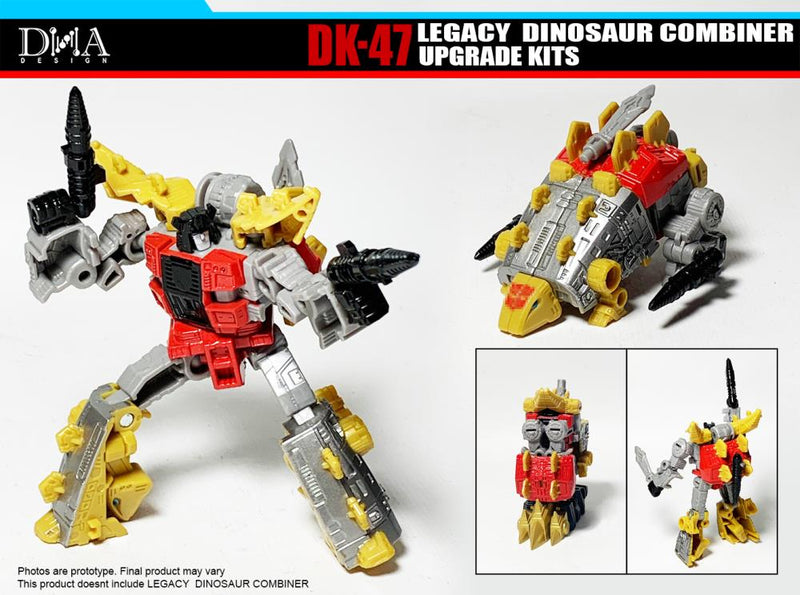 Load image into Gallery viewer, DNA Design - DK-47 Legacy Dinosaur Combiner Upgrade Kit
