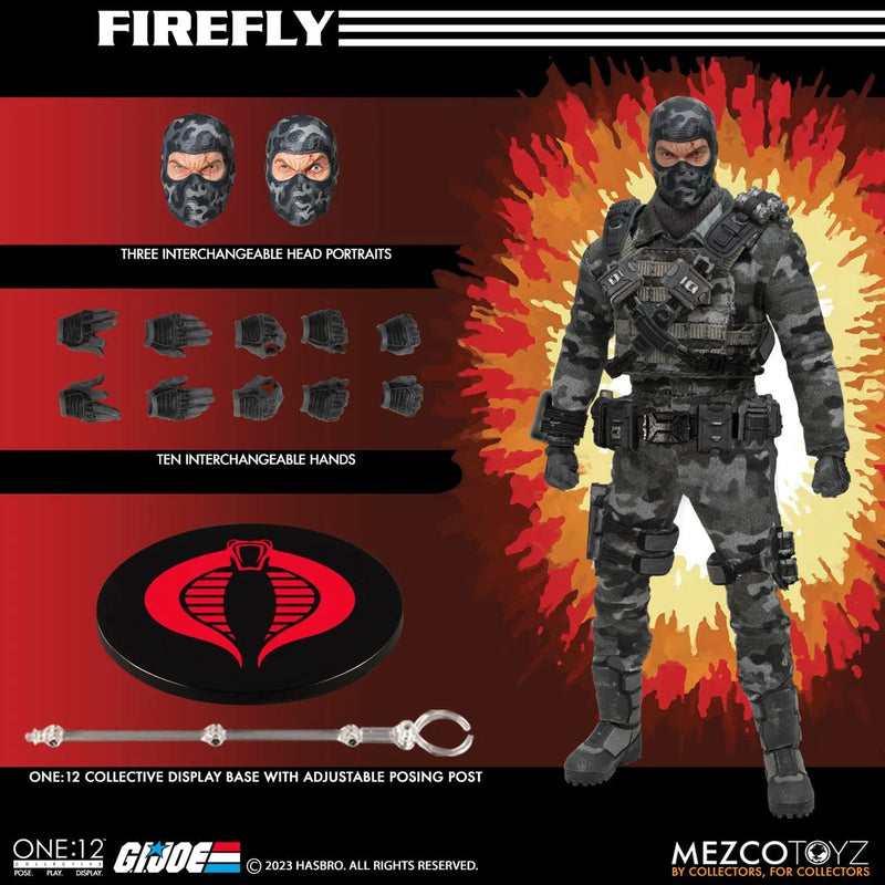 Load image into Gallery viewer, Mezco Toyz - One 12 G.I. Joe - Firefly
