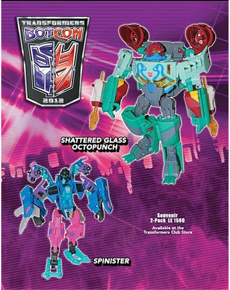 Botcon Punch BotCon 2012 - Shattered Glass - Octopunch and Spinster – Ages Three and Up