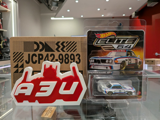 Hot Wheels Elite 64 1975 BMW 3.0 CSL Race