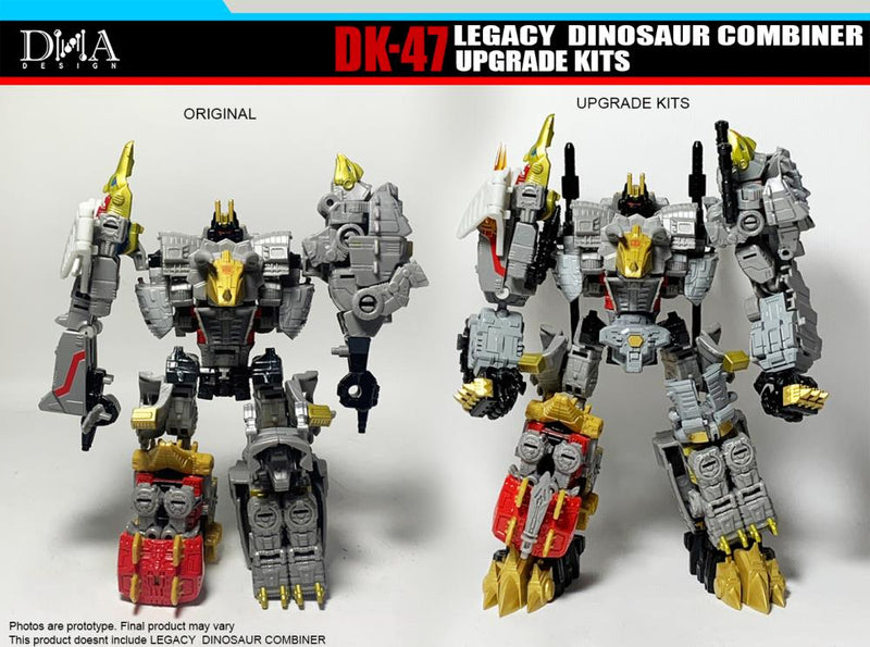 Load image into Gallery viewer, DNA Design - DK-47 Legacy Dinosaur Combiner Upgrade Kit
