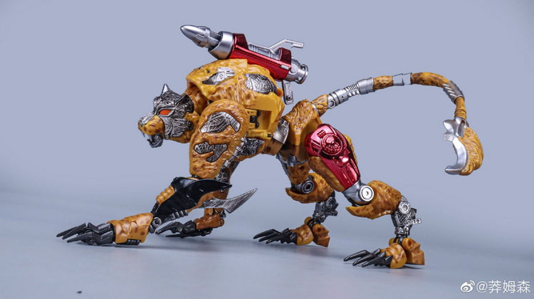 Load image into Gallery viewer, TransArt Toys - BWM-09 Metal Yellow Leopard
