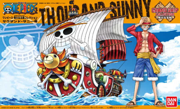 Load image into Gallery viewer, Bandai - One Piece - Grand Ship Collection: Thousand Sunny Model Kit
