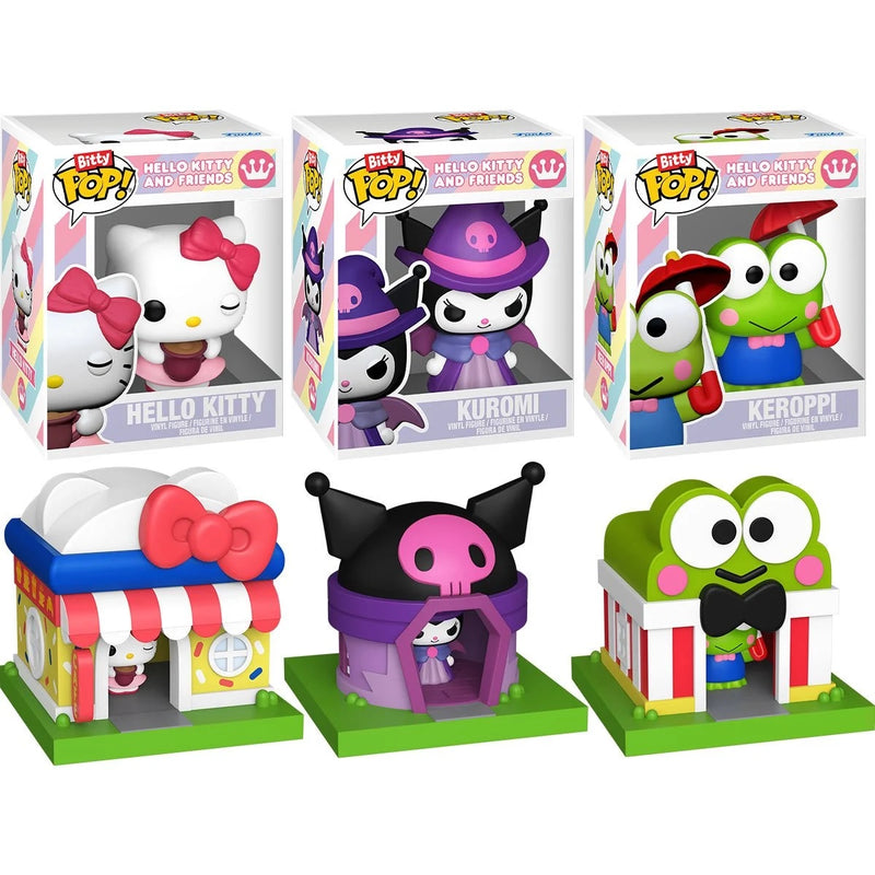 Load image into Gallery viewer, Bitty Pop! Sanrio Hello Kitty and Friends - Sanrio Town 3-Pack
