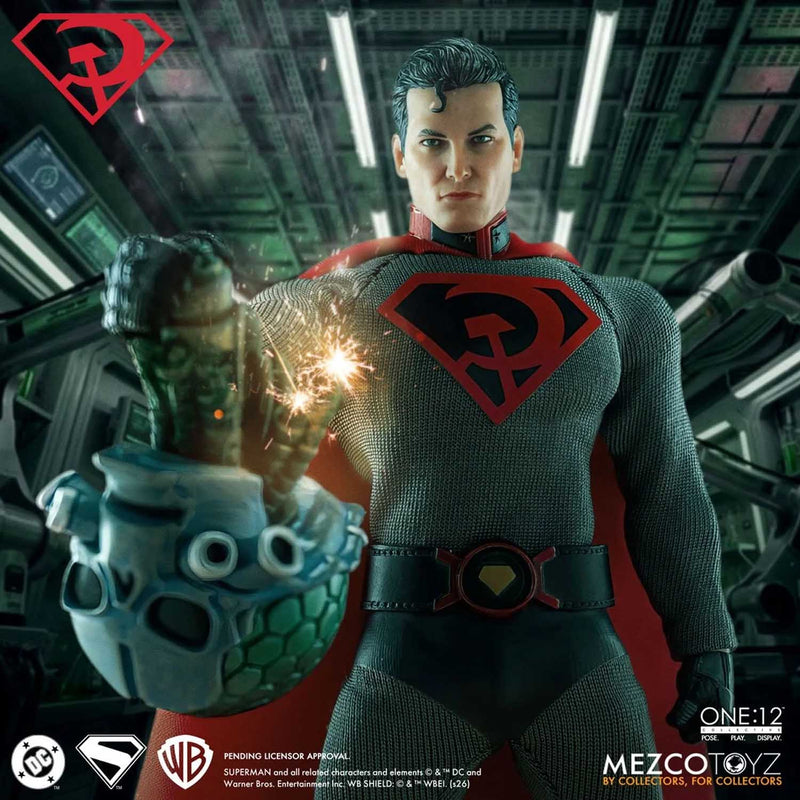 Load image into Gallery viewer, Mezco Toyz - One 12 Superman: Red Son - Superman
