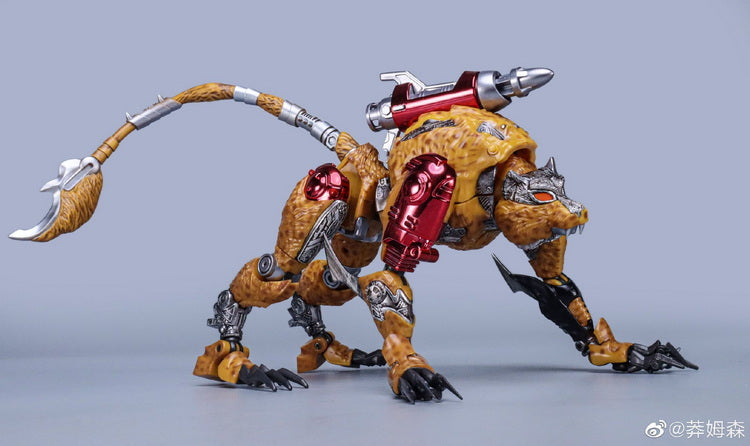 Load image into Gallery viewer, TransArt Toys - BWM-09 Metal Yellow Leopard

