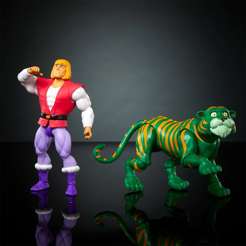 Load image into Gallery viewer, Masters of the Universe - Origins Prince Adam and Cringer (Cartoon Collection)
