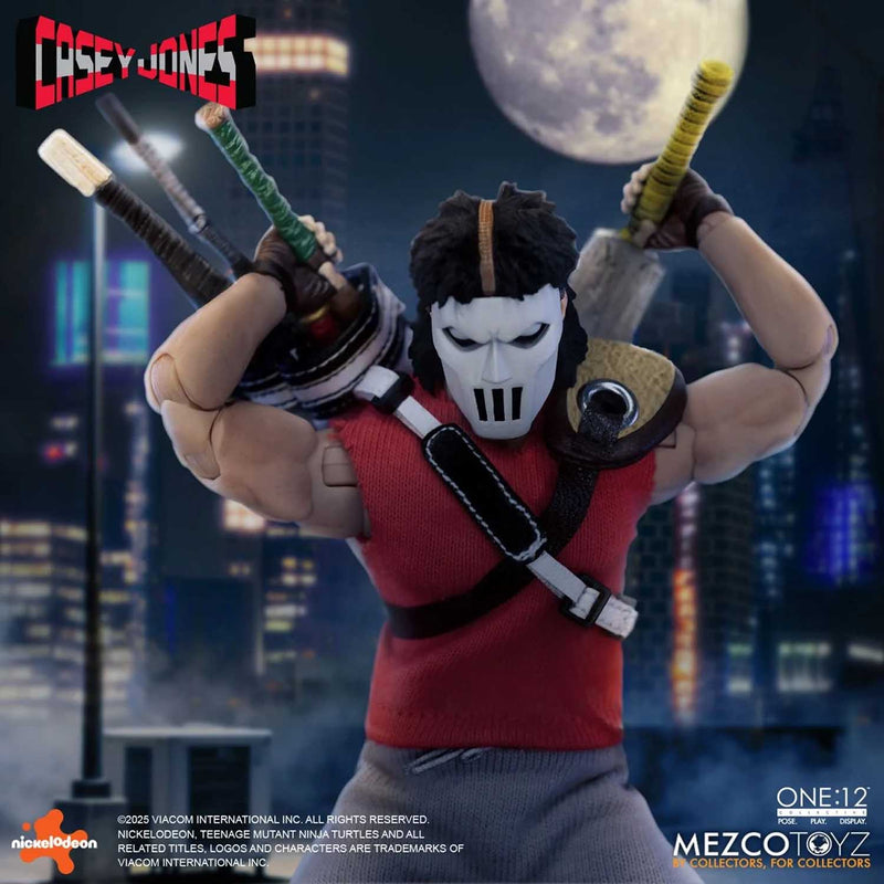 Load image into Gallery viewer, Mezco Toyz - One 12 Teenage Mutant Ninja Turtles - Casey Jones
