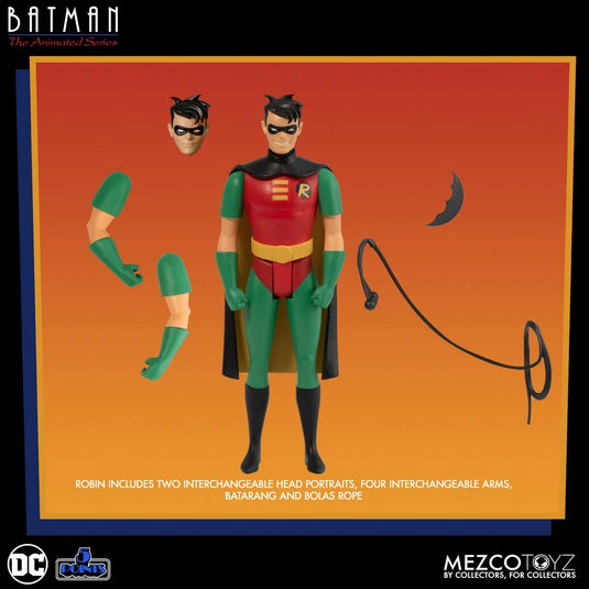 Mezco Toyz - Batman: The Animated Series 5 Points Deluxe Set of 4