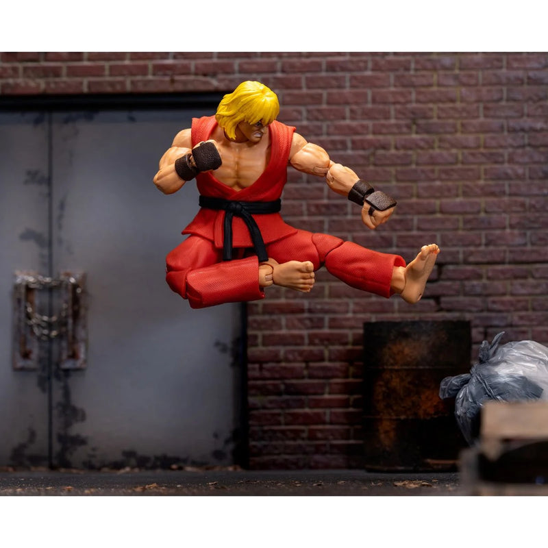 Load image into Gallery viewer, Jada Toys - Ultra Street Fighter II The Final Challengers - Ken 1/12 Scale
