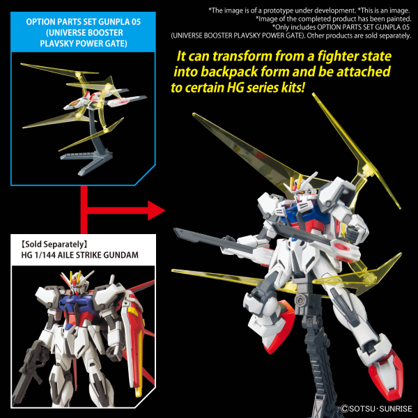 Load image into Gallery viewer, Bandai - Gundam Option Parts - Gunpla 05 (Universe Booster Plavsky Power Gate)
