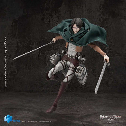 Hiya Toys - Exquisite Basic Series: Attack on Titan - Levi Ackerman