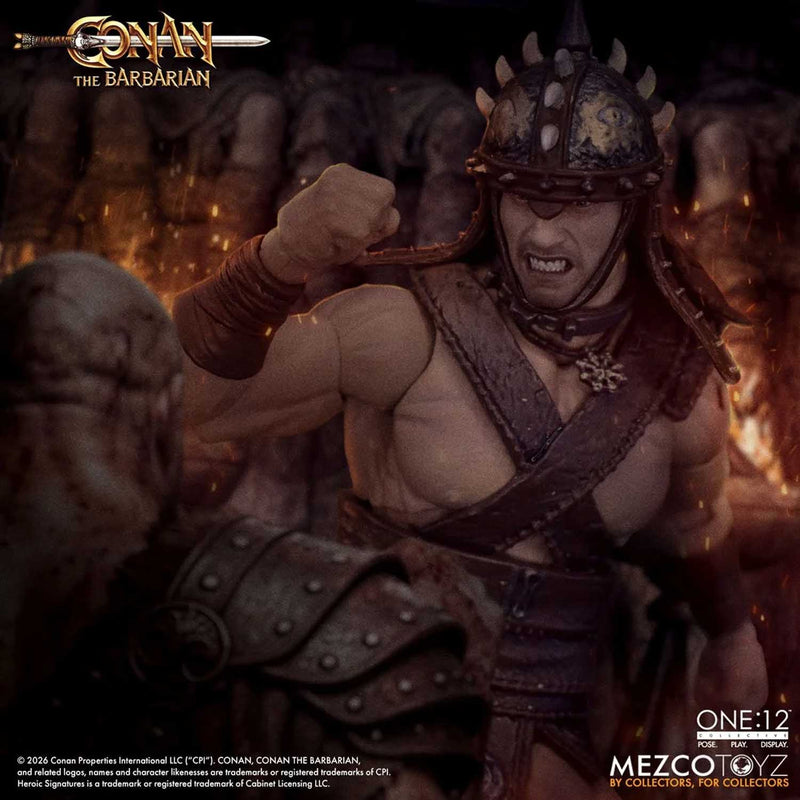 Load image into Gallery viewer, Mezco Toyz - One 12 Conan The Barbarian (1982) - Conan (Pit Fighter Edition)
