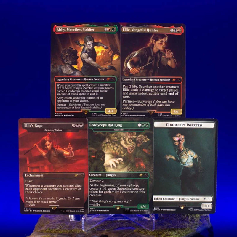 Load image into Gallery viewer, MTG - The PlayStation Super Drop - Secret Lair X The Last of Us Part II: Path of Retribution
